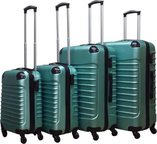 harde koffer set sale zee groen